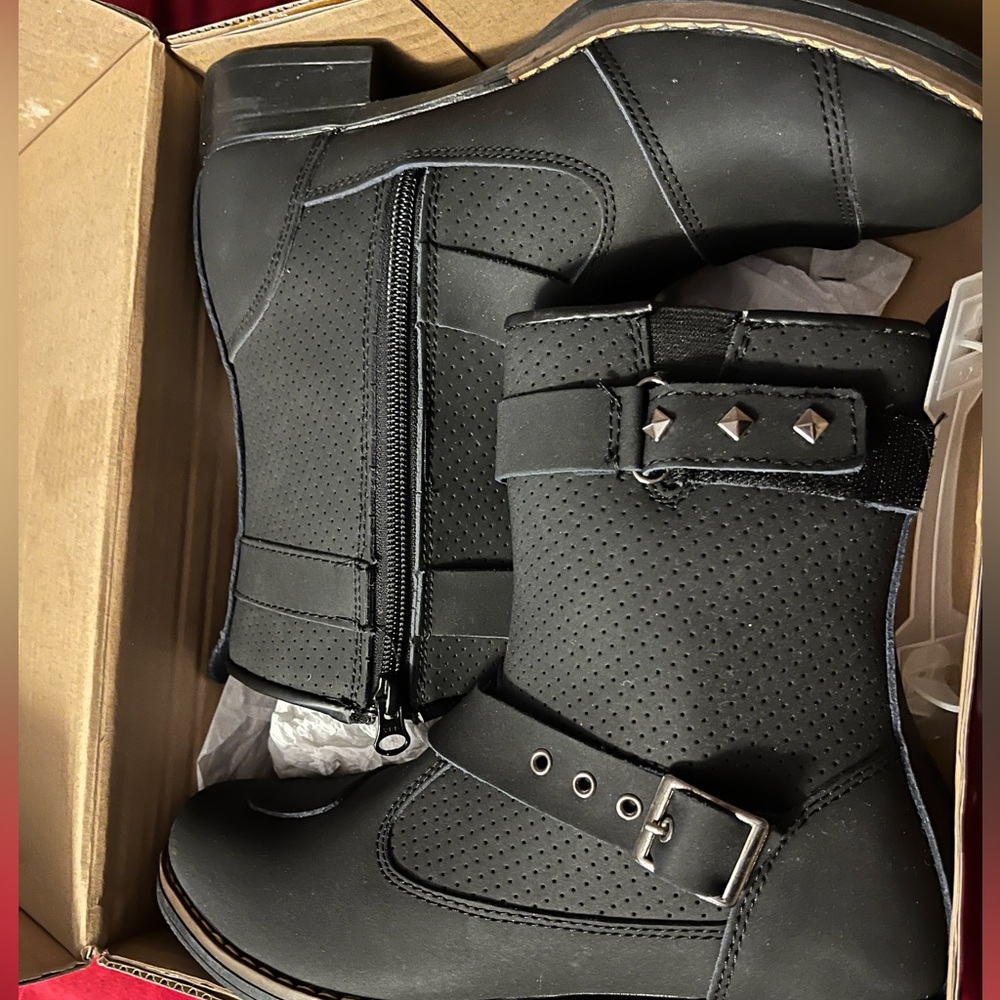 Joe Rocket ladies Moto Adira Boots, size 9